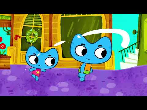 Видео: Детские песенки для малышей - давайте петь вместе! Котики, вперёд!