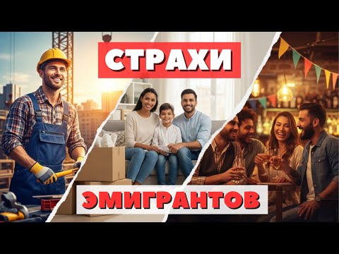 Видео: Реальные страхи эмигрантов, которые сбываются. 5 Главных Ошибок, которые мы совершаем