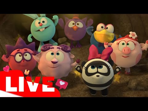 Видео: 🔴 ПРЯМОЙ ЭФИР! LIVE Смешарики 3D Новые приключения!