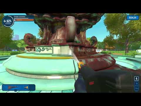 Видео: PowerWash Simulator Фонтан с гномами 55 серия 2 часть