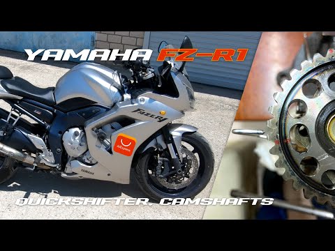 Видео: Возвращение FZ-R1, часть 6.1 - резина, квикшифтер, фазы ГРМ