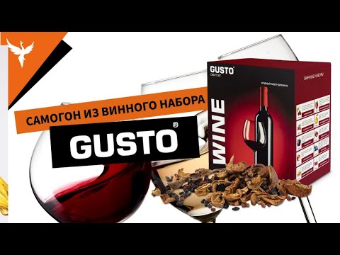 Видео: Самогон из винного набора GUSTO