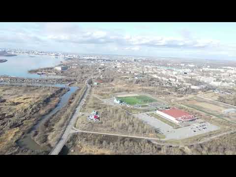Видео: Хабаровск. Краевой дворец Русь. Круговой полёт.