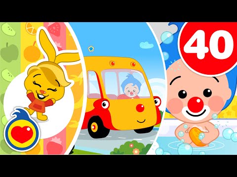 Видео: Aрам-зам-зам с фруктами ♫ И еще много веселых песен (30 мин) ♫ Плим Плим