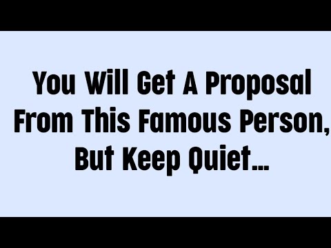 Видео: ☪️Вы получите предложение от этого известного человека, но молчите…