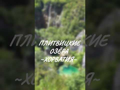 Видео: Plitvice Lakes | Плитвицкие озёра 🏞️| #shorts