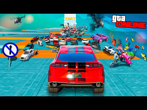 Видео: УРУС vs ТОЛПА МАШИН! ОЧЕНЬ ЗЛОЕ ЛИЦОМ К ЛИЦУ С БЕШЕНЫМИ ЭЛЕМЕНТАМИ И ЛОВУШКАМИ В ГТА 5 ОНЛАЙН