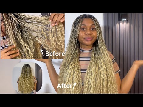 Видео: КАК ПОДДЕРЖИВАТЬ ИСКУССТВЕННЫЕ КУДРЯВЫЕ ВОЛОСЫ (КОСЫ «РУСАЛОЧКА»)