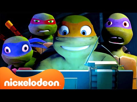Видео: Черепашки-ниндзя |  2 часа с Майки — самым умным братом | Teenage Mutant Ninja Turtles | Nickelodeon