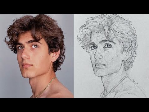 Видео: Откройте для себя секреты портретного рисования методом Лумиса