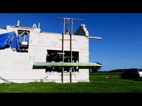 Видео: Как поднять брус на высоту одному