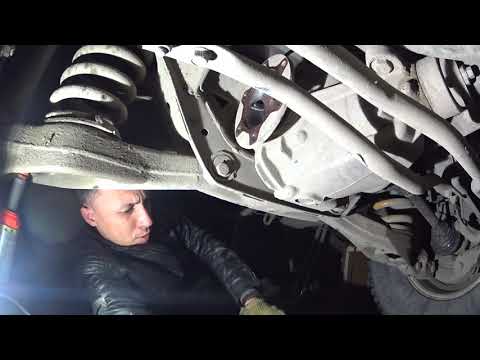 Видео: Снятие и установка заднего привода на Паджеро 3