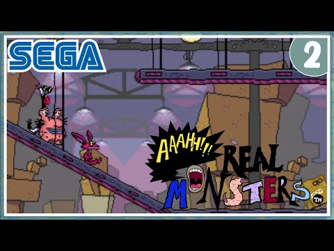 Видео: ЭТА ИГРА ХАРДОВЕЕ, ЧЕМ КАЗАЛОСЬ ➤ Aaahh!!! Real Monsters ➤ Прохождение #2