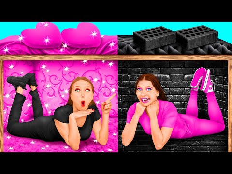 Видео: Секретный Домик Под Кроватью | Богатая vs Бедная Смешные Ситуации и Неудачи от Funny Funny