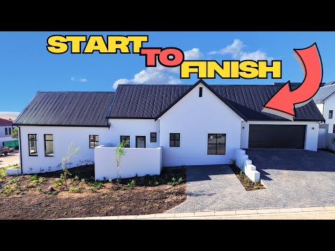 Видео: Строительство современного дома — 21 неделя за 30 минут
