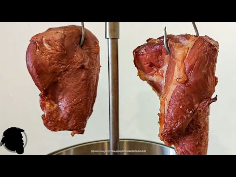 Видео: Ветчина из Лопатки или Свиная Лопатка Горячего Копчения