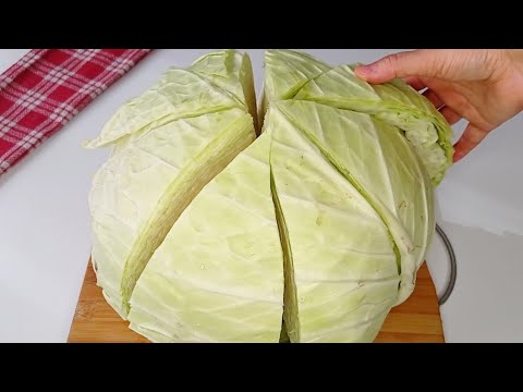 Видео: Хозяйка из Испании научила так вкусно капуста, вкуснее мяса! Бистро и просто рецепт.