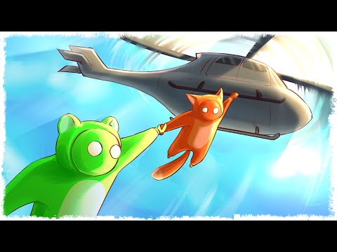 Видео: НЕ ОТПУСКАЙ МЕНЯ!!! УГАР В GANG BEASTS!!!