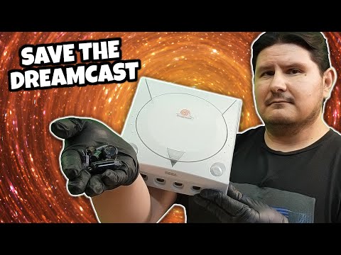 Видео: Владельцы SEGA Dreamcast, будьте осторожны: приближается выход из строя конденсатора блока питания