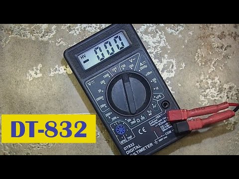 Видео: Мультиметр DT-832, ремонт.
