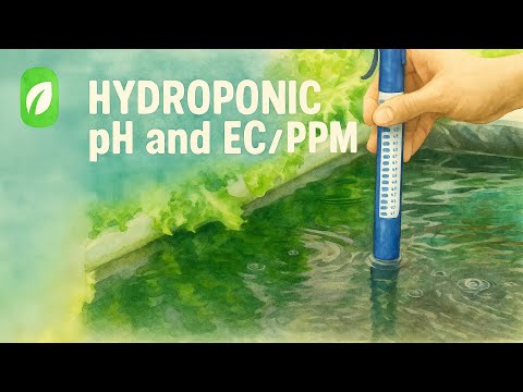 Видео: Оптимальный уровень pH и EC/PPM в гидропонике: основные советы для начинающих