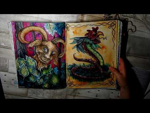 Видео: Раскрашено за июнь - июль 2021