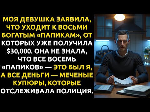 Видео: Девушка УШЛА к 8 «папикам». Она НЕ ЗНАЛА, что все 8 — это я, а деньги — от полиции.