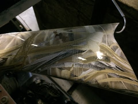 Видео: Аквапринт ружей. МР-155 и Stoeger