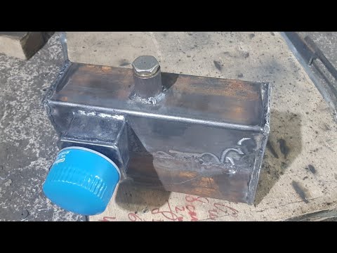 Видео: Гидробак. Как сделать гидробак. Homemade hydraulic tank