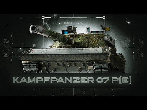 Видео: Kampfpanzer 07 P(E) / как играть на танке