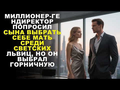 Видео: МИЛЛИОНЕР-ГЕНДИРЕКТОР ПОПРОСИЛ СЫНА ВЫБРАТЬ СЕБЕ МАТЬ СРЕДИ СВЕТСКИХ ЛЬВИЦ, НО ОН ВЫБРАЛ ГОРНИЧНУЮ