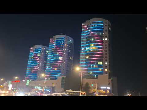 Видео: ЖК Актобе Ажары Ночью 🌙 