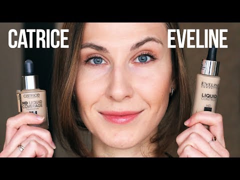 Видео: Сравнение лучших 😍 Catrice HD vs Eveline Liquid Control