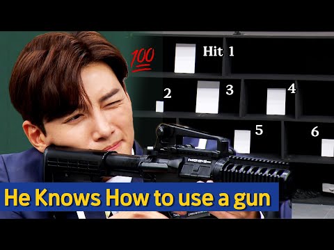 Видео: [Knowing Bros] «Добро пожаловать в Самдал-ри»: ИДЕАЛЬНЫЕ навыки стрельбы из пистолета от Джи Чхан...