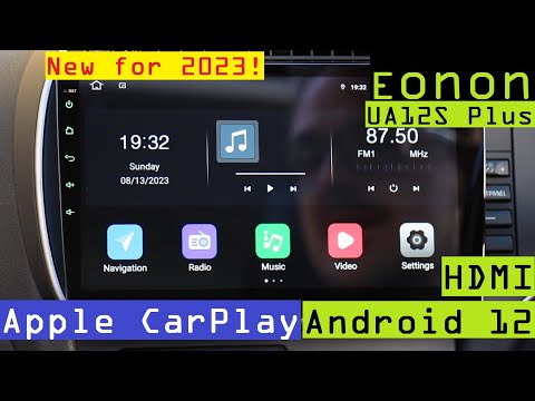 Видео: Флагманская автомобильная магнитола Eonon UA12S Plus 2023 года — Android 12 — HDMI — 8 ядер — 4 Г...