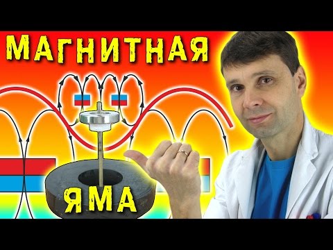 Видео: МАГНИТНАЯ ЛЕВИТАЦИЯ МАГНИТНАЯ ЯМА  Magnetic Bearing Magnetic Levitation LEVITRON ИГОРЬ БЕЛЕЦКИЙ