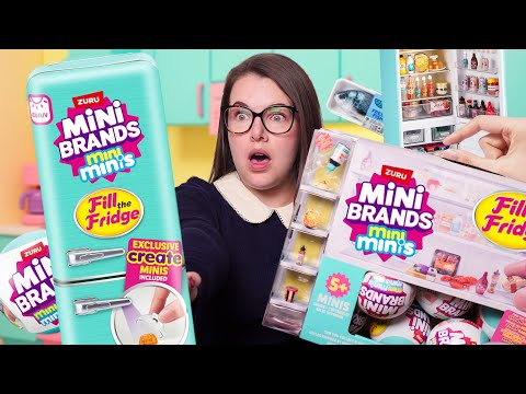 Видео: Я КУПИЛ 25 МИНИ-БРЕНДОВ, ЗАПОЛНИТЕ ХОЛОДИЛЬНИК КАПСУЛАМИ! 📦🍕✨