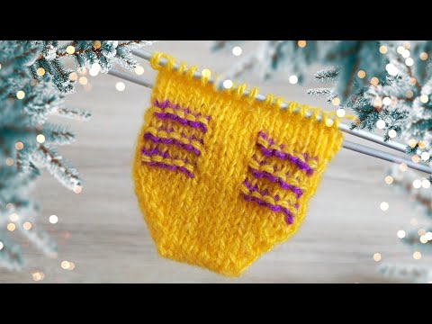 Видео: Вы такое ещё не вязали 😉Пинетки от МЫСКА/Легко и просто