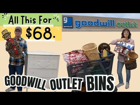 Видео: КОНТЕЙНЕРЫ GOODWILL OUTLET: * Mega Haul * Thrift with Me & Pat — всего за 68 долларов — отличные ...