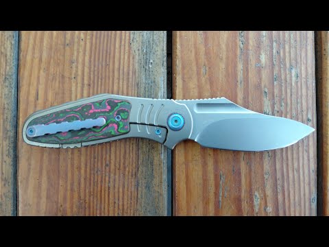 Видео: Kubey Stroller - Kubey KB384A - огляд ножа, тести, враження