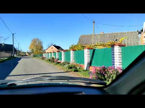 Видео: Большая деревня в Брестской области - Лобча. (Перезалитое видео)