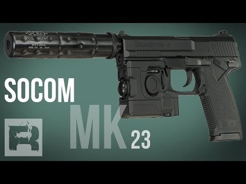 Видео: Пожалуй лучший пистолет TM mk 23 socom