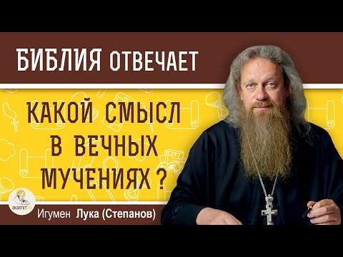 Видео: Какой смысл в ВЕЧНЫХ МУЧЕНИЯХ ? Игумен Лука (Степанов)