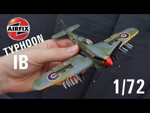 Видео: Hawker Typhoon Mk.IB | Airfix 1/72 | ПОЛНАЯ СБОРКА