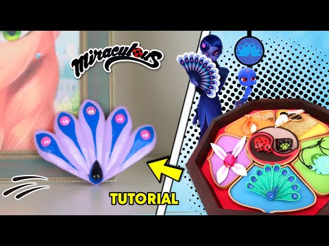 Видео: DIY New Miraculous LADYBUG Как сделать павлина брошь МАЮРА ЛЕДИ БАГ И СУПЕР КОТ