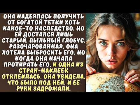 Видео: ДЕВУШКА унаследовала от тети только старый ГЛОБУС, а когда она протерла его от пыли...