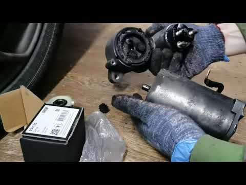 Видео: Ремонт стартера Ford Mondeo 4 2.0Tdci. Буксует бендикс.