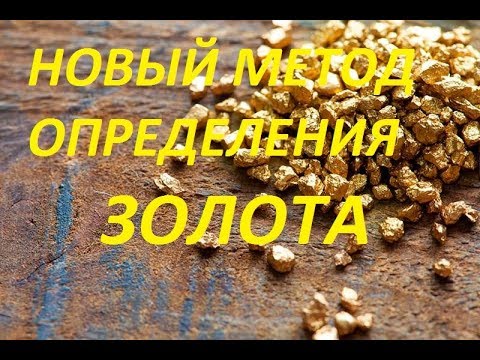 Видео: Анализ породы на ЗОЛОТО! НОВЫЙ МЕТОД ОТ ПЕЛЬЕ!