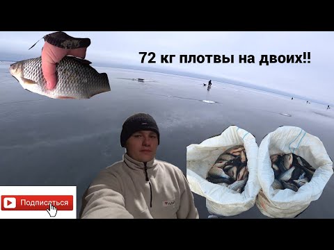 Видео: Поймал 35кг плотвы! Рыбалка удалась! Рыбалка мечты на Чудском озере!1 часть