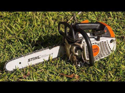 Видео: Stihl ms 250. Заклинило коленвал.